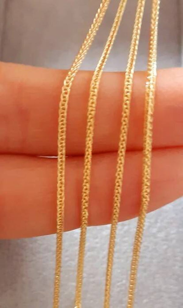 585er Goldkette 45 cm, ca. 1,56g