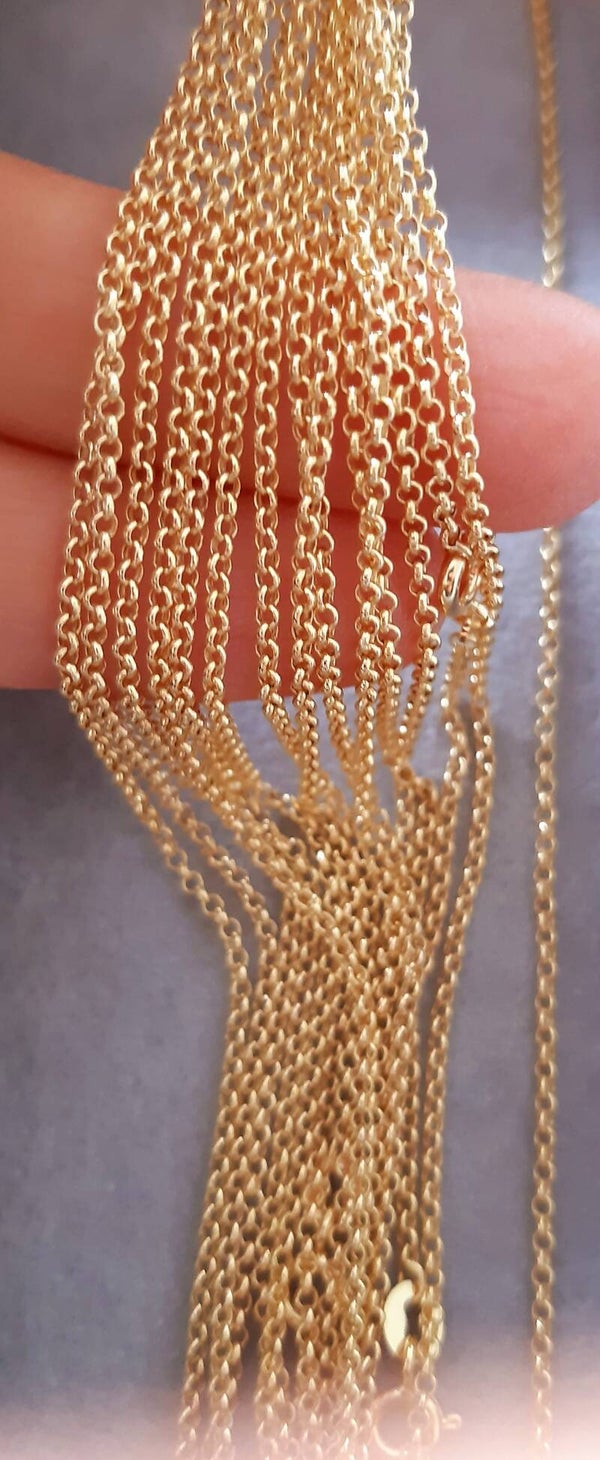 Kette 585er Gelbgold - 45cm