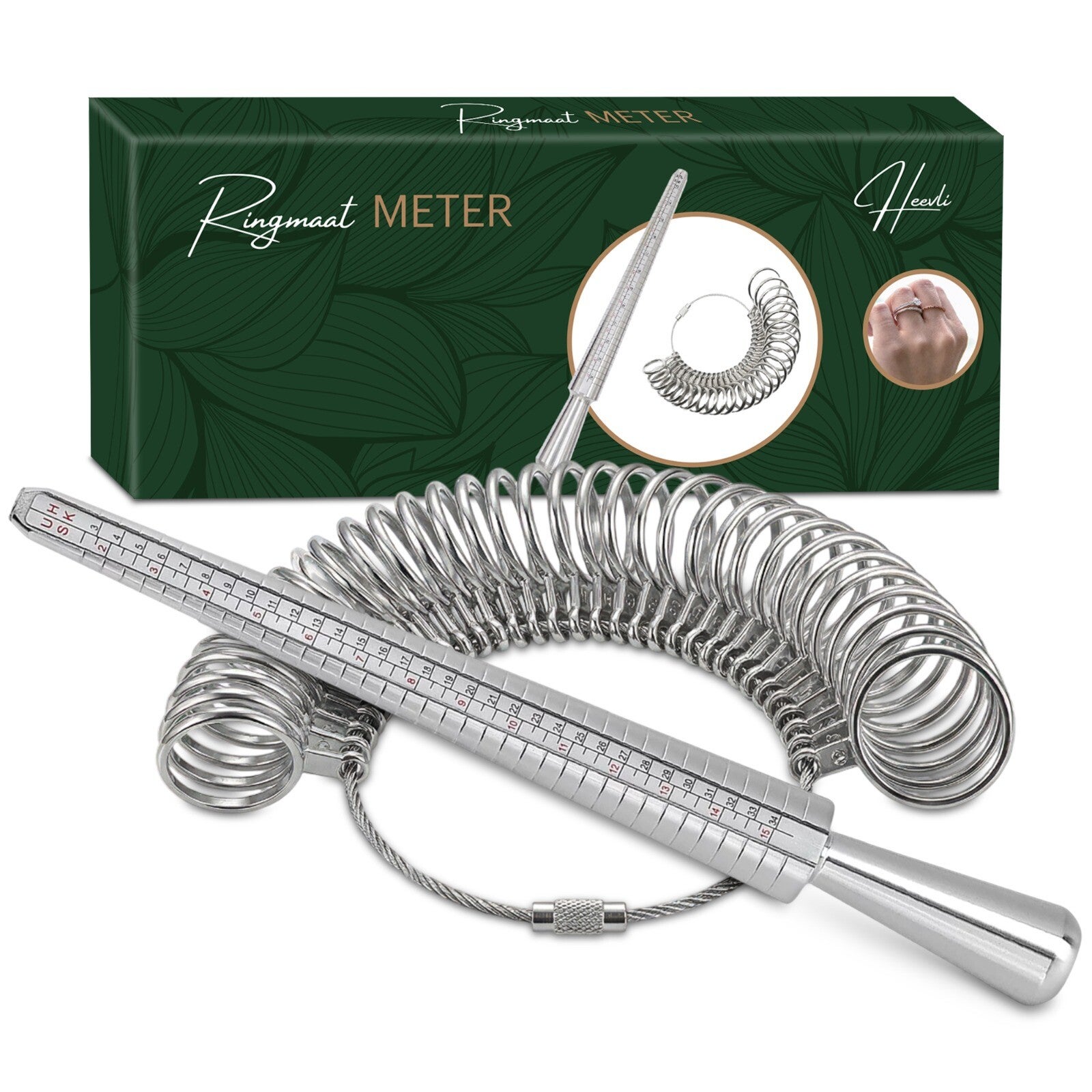 Heevli Ringmaat meter
