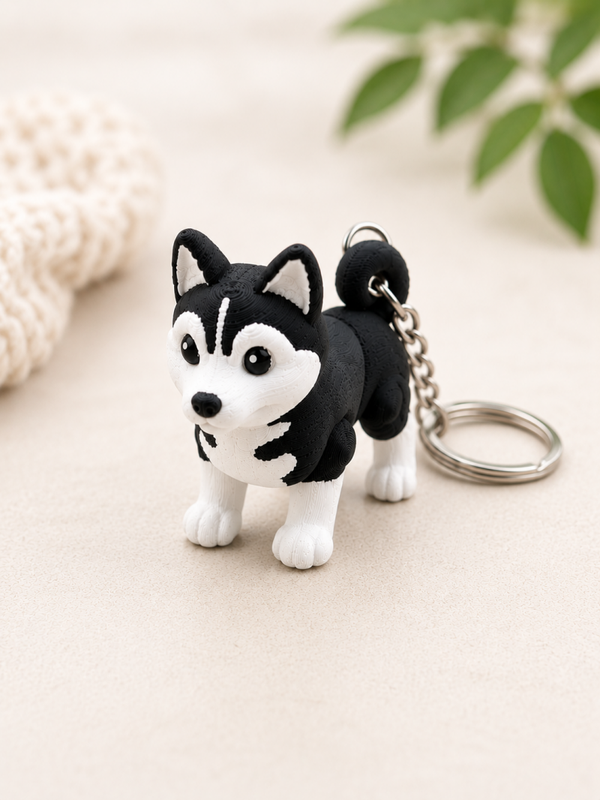 Heevli Husky  sleutelhanger