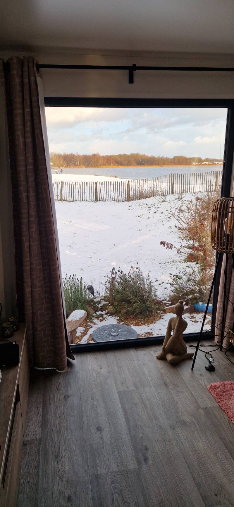 Uitzicht op het meer