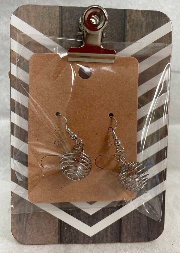 Sphere Pearl Earrings - Champagne