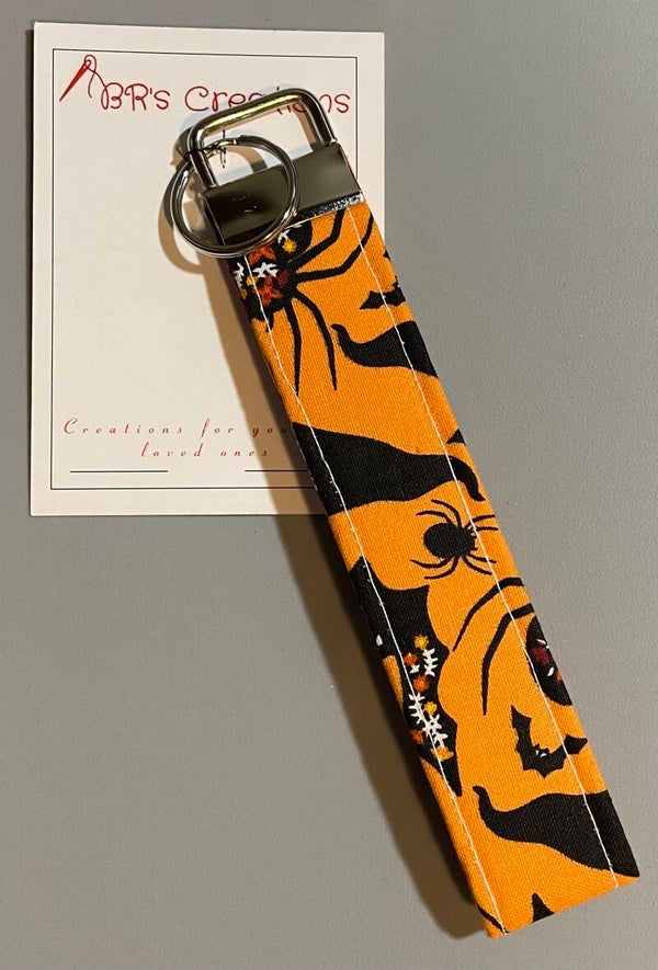Spider Halloween Key Fob