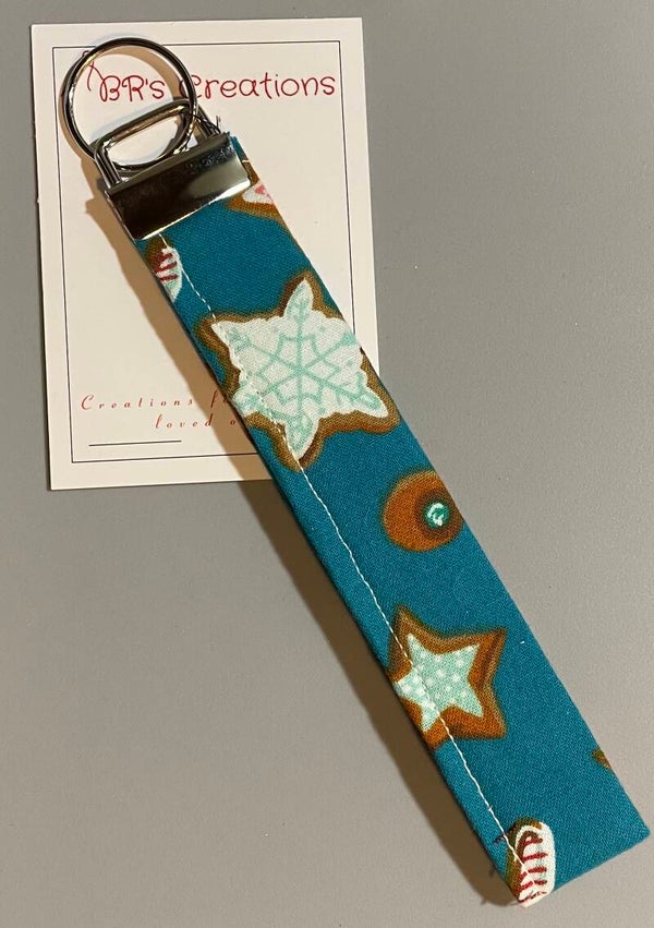 Christmas Cookie Key Fob