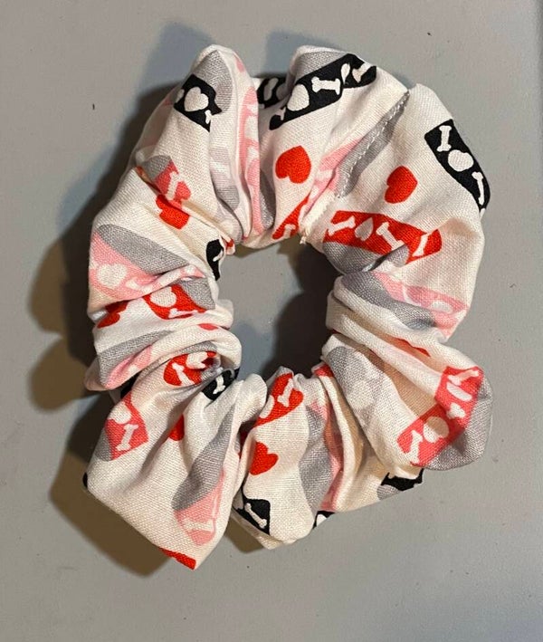 Pet Dish Hair Scrunchie