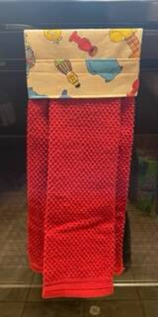 Sesame Street Red Towel