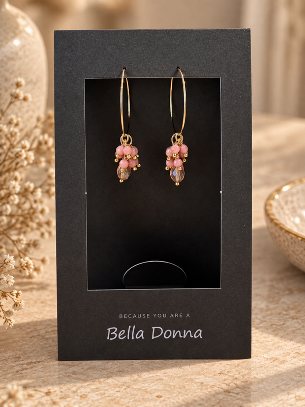 Rosé Bloom Earrings