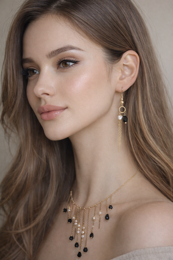 Waterfall Necklace set