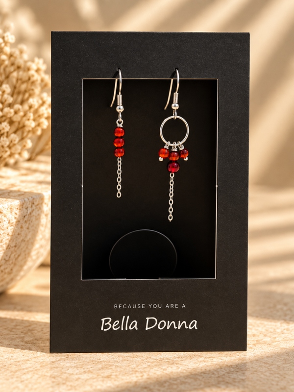 Scarlet Muse Earrings