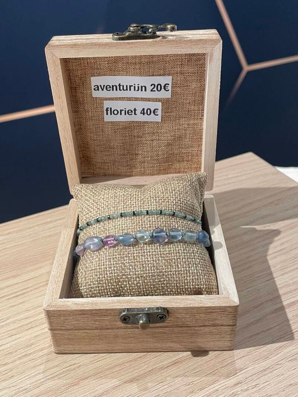 BBd avonturijn en floriet