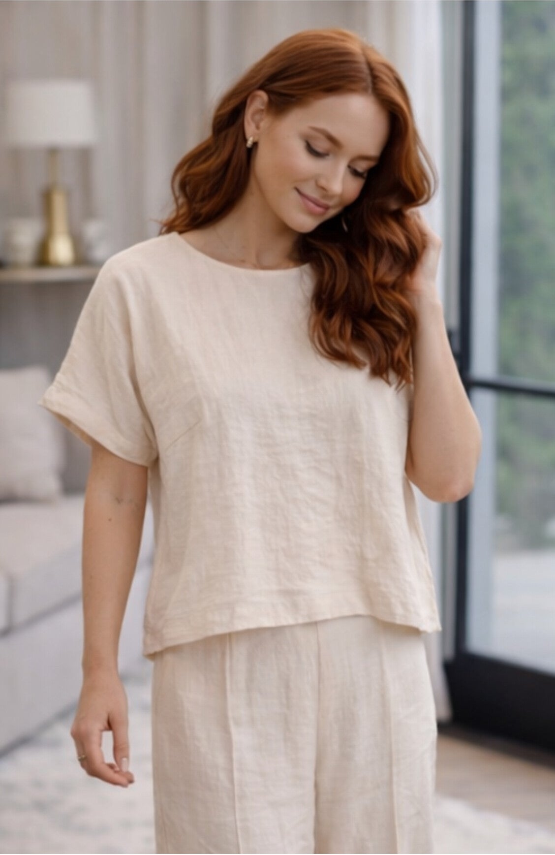 Due Amanti Anny Co-ord Set – Naturel Mélange