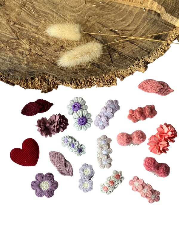 Mix & Match antislip speldjes: Rood Paars Roze