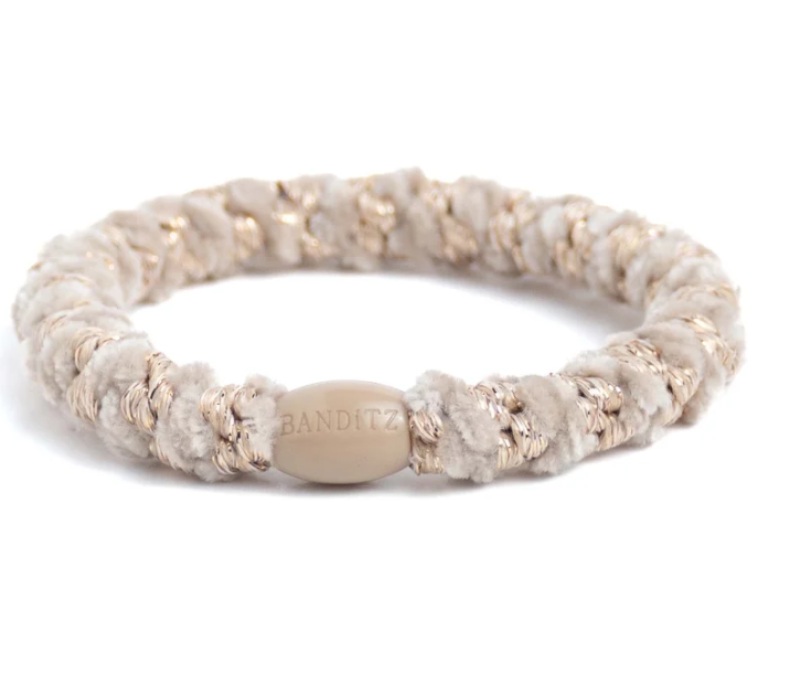 Banditz | Beige goldtwist velvet