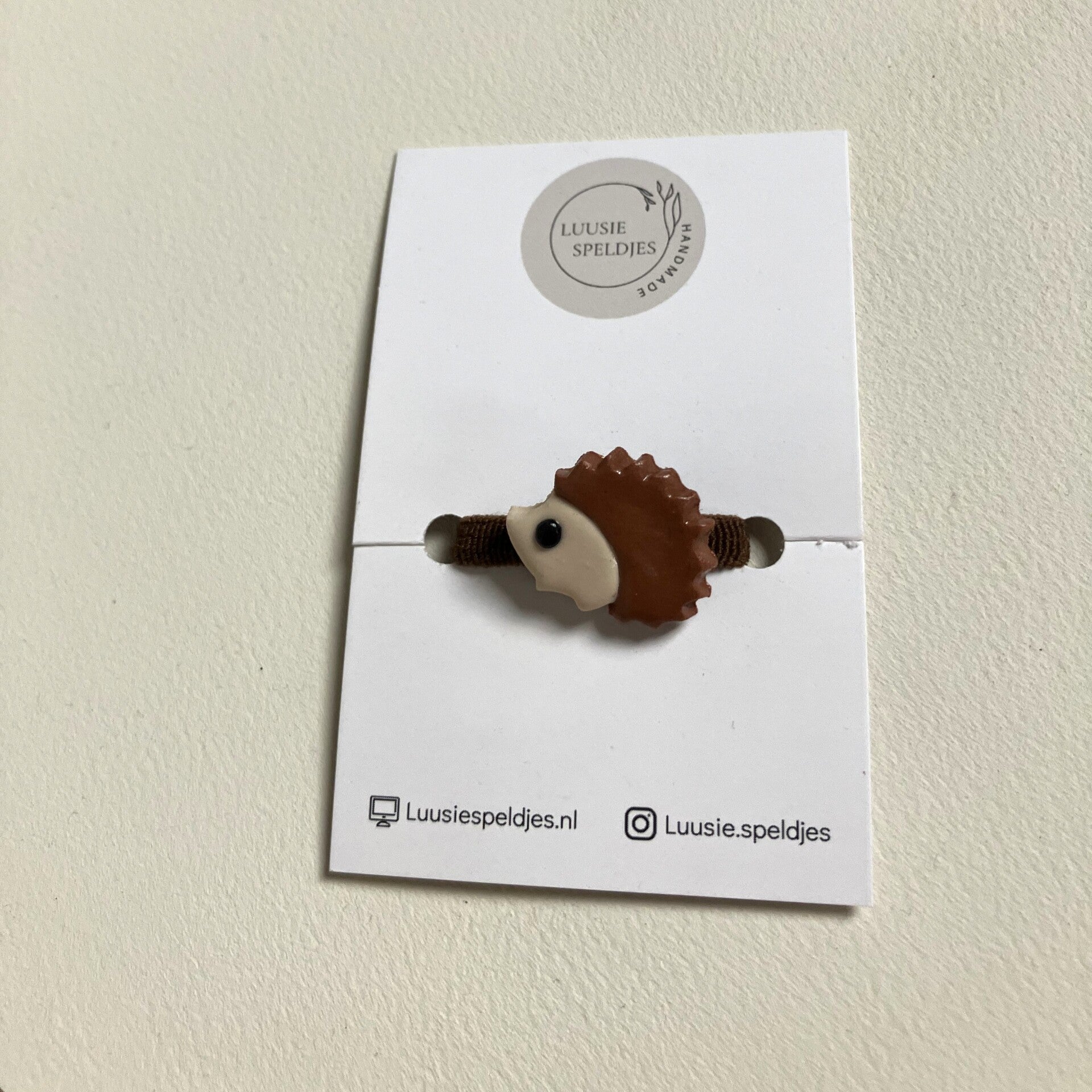 Haarelastiekje egel