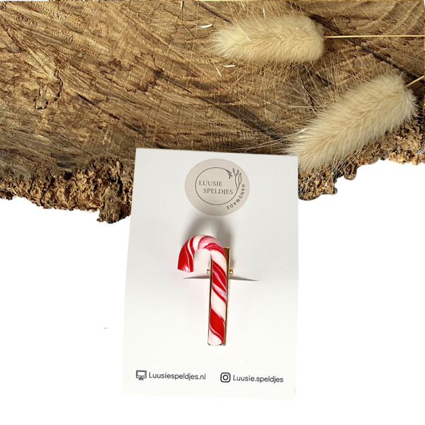 Alligator clip kerst | Zuurstok