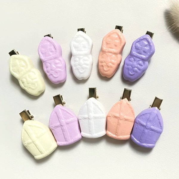Sinterklaas haarspeld snoep