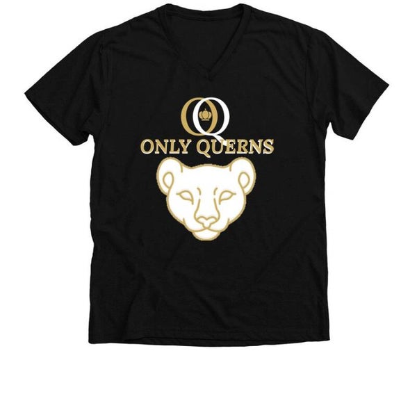 Only Queens Lioness T-Shirts Gold & White