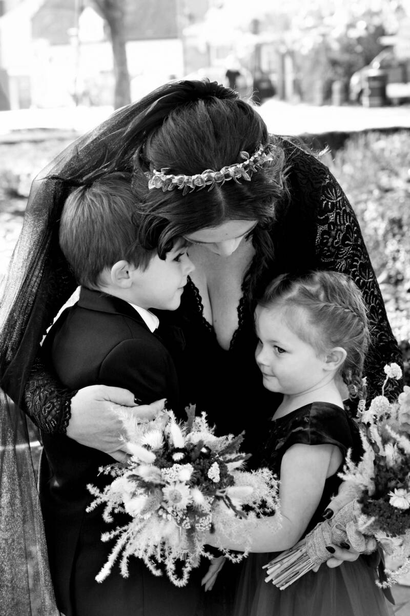family hug