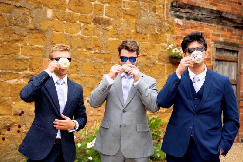 calming the wedding nerves with tea 