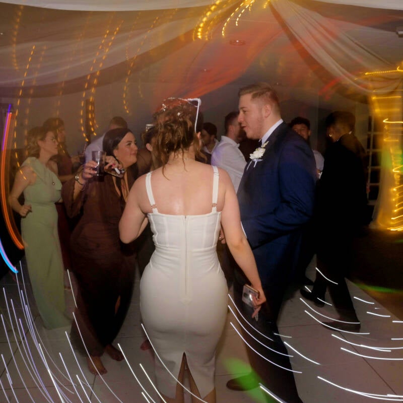 dancing the night away captured with camera movement