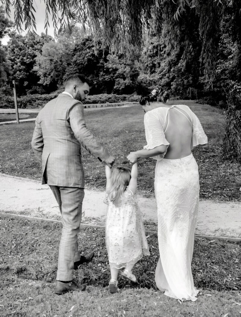 candid family moment 