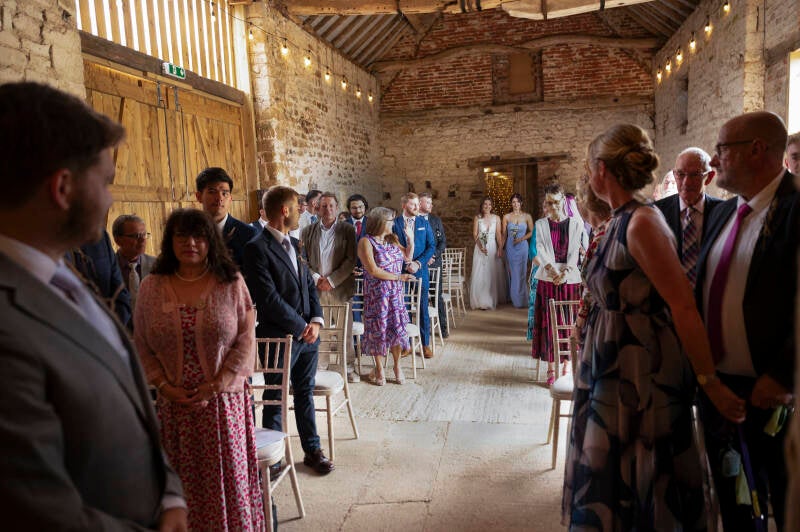 anna entrance at the courtyard barns