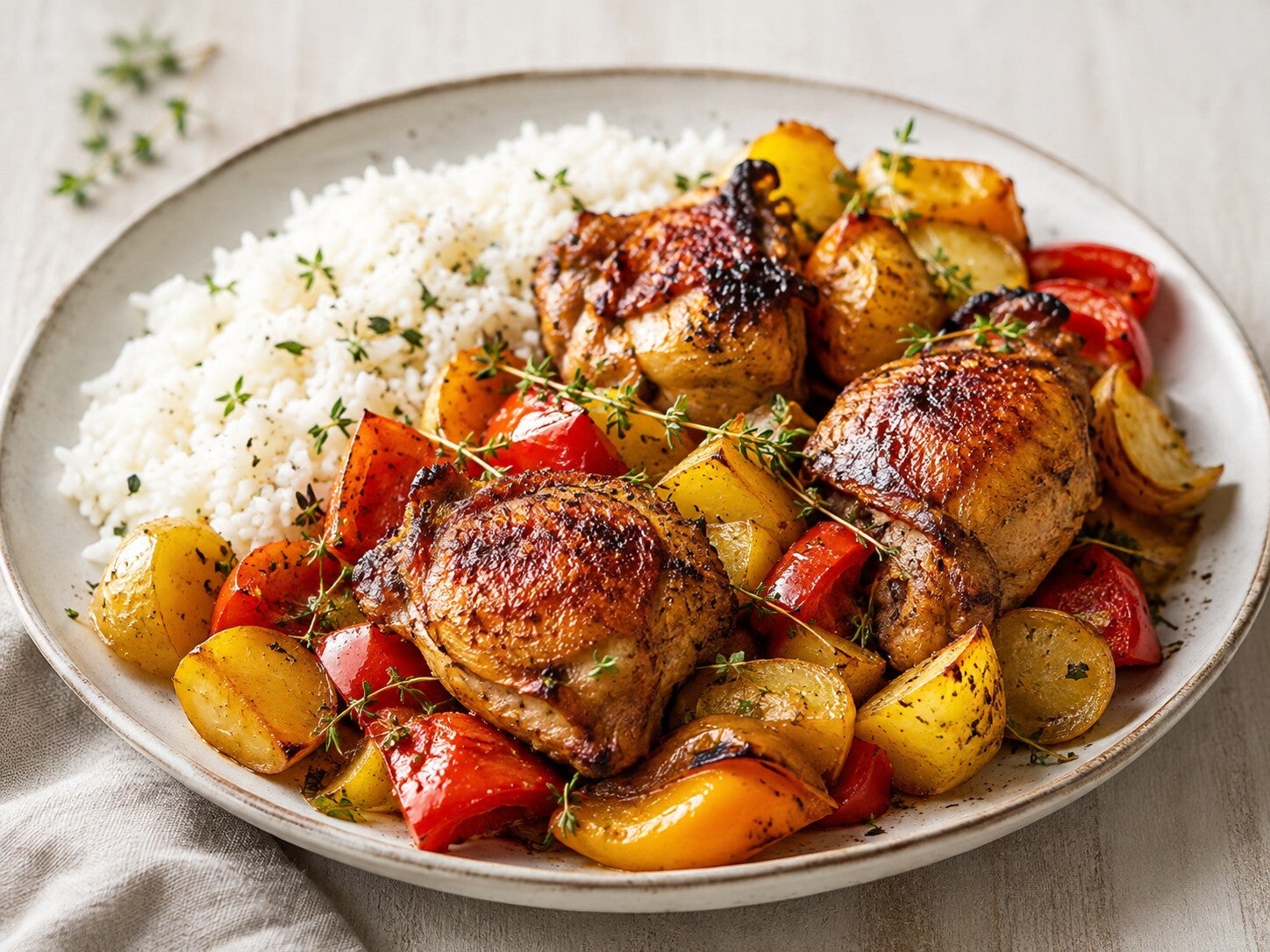 Egyptian Chicken & Potatoes