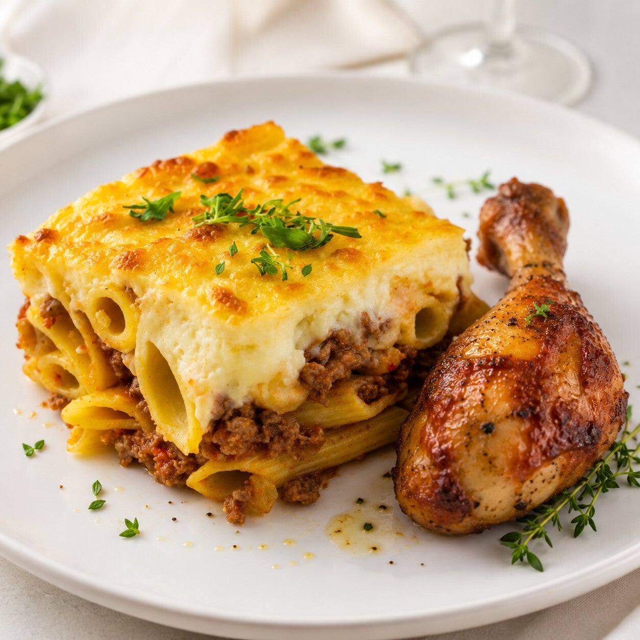 Macarona Béchamel