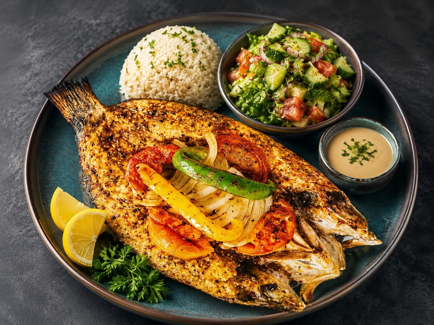 Alexandrian Grilled Fish
