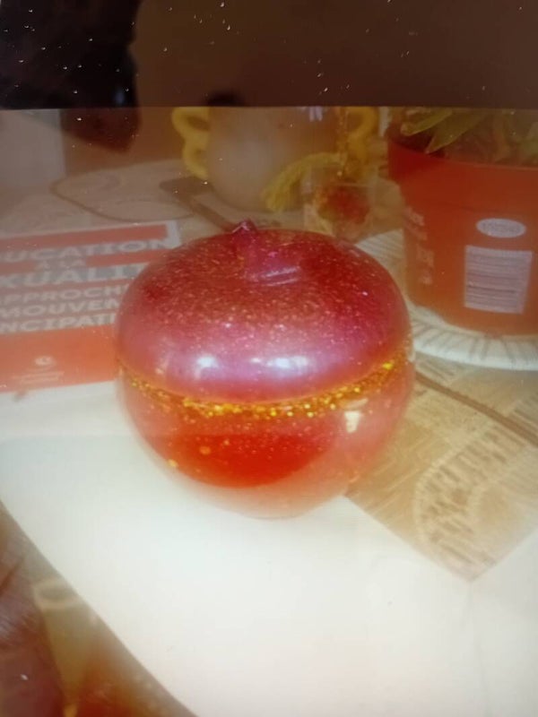 POMME BOITE A BIJOUX