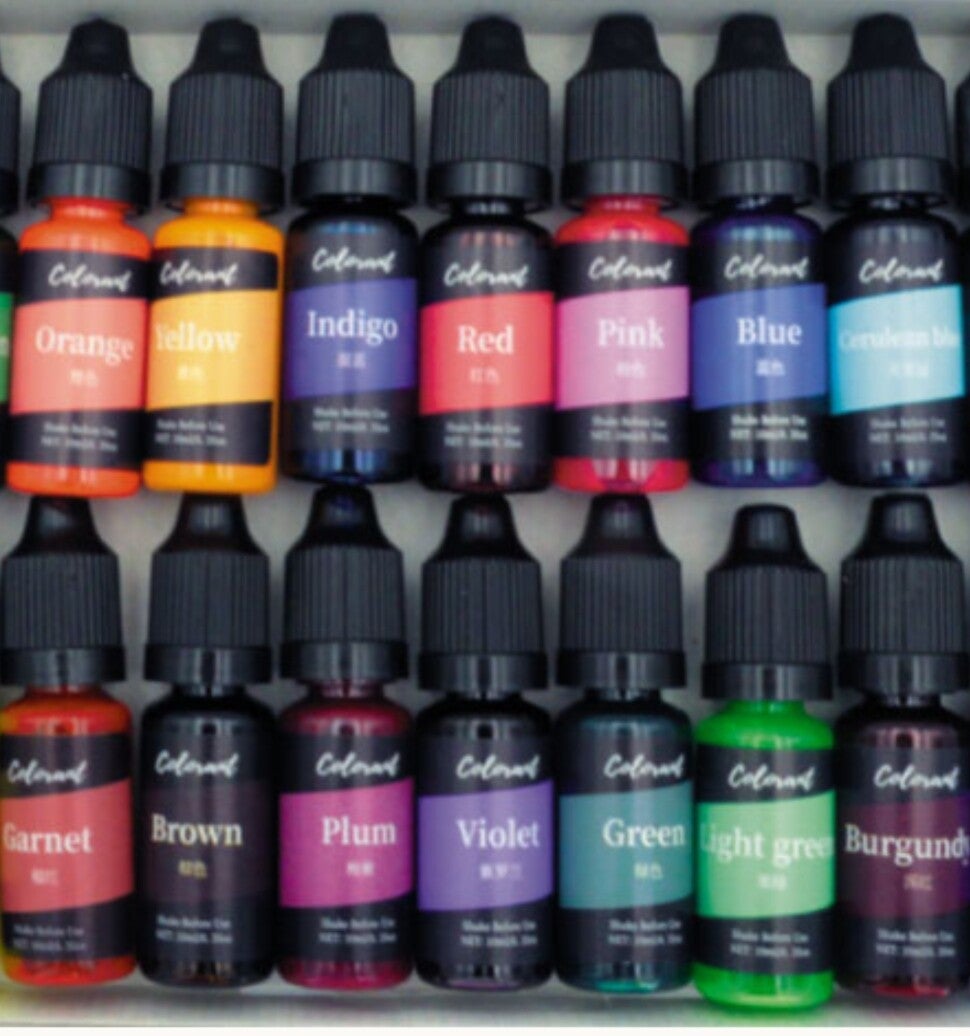 Χρωματα για κερι