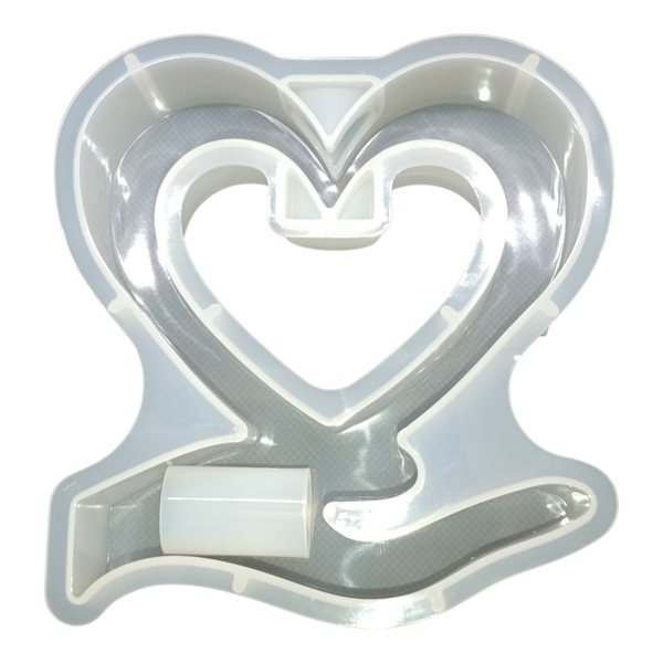 Καλουπι βαζο καρδια