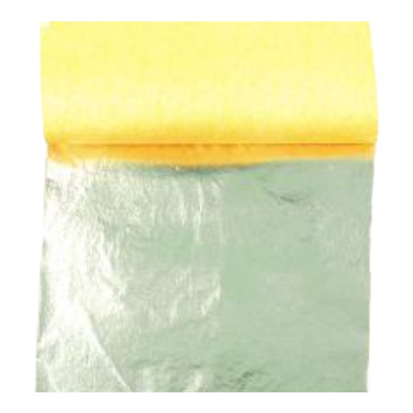 Μεταλλικα φυλλα -ασημι 25τεμ