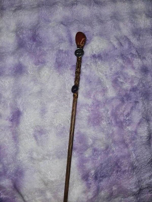 Baguette minérale astrologique bélier jaspe rouge