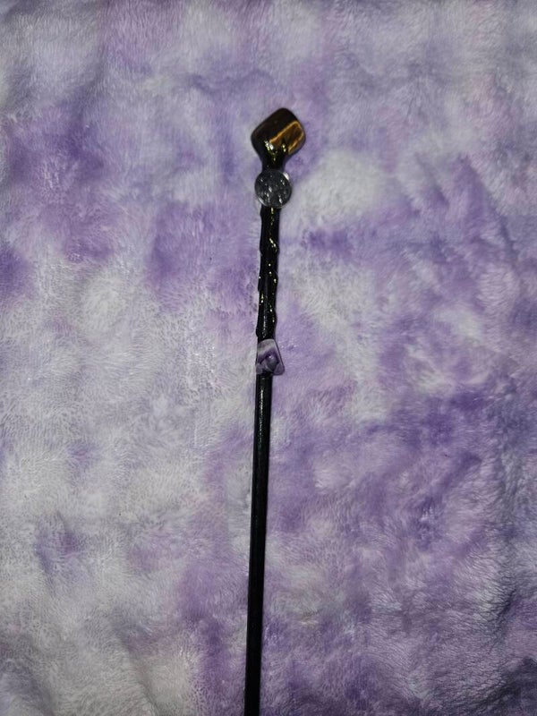 Baguette minérale astrologique gémeaux œil de tigre