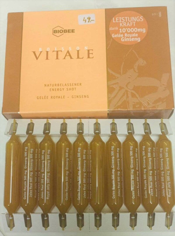 Gelée Royale - Nahrung der Bienenkönigin mit Ginseng