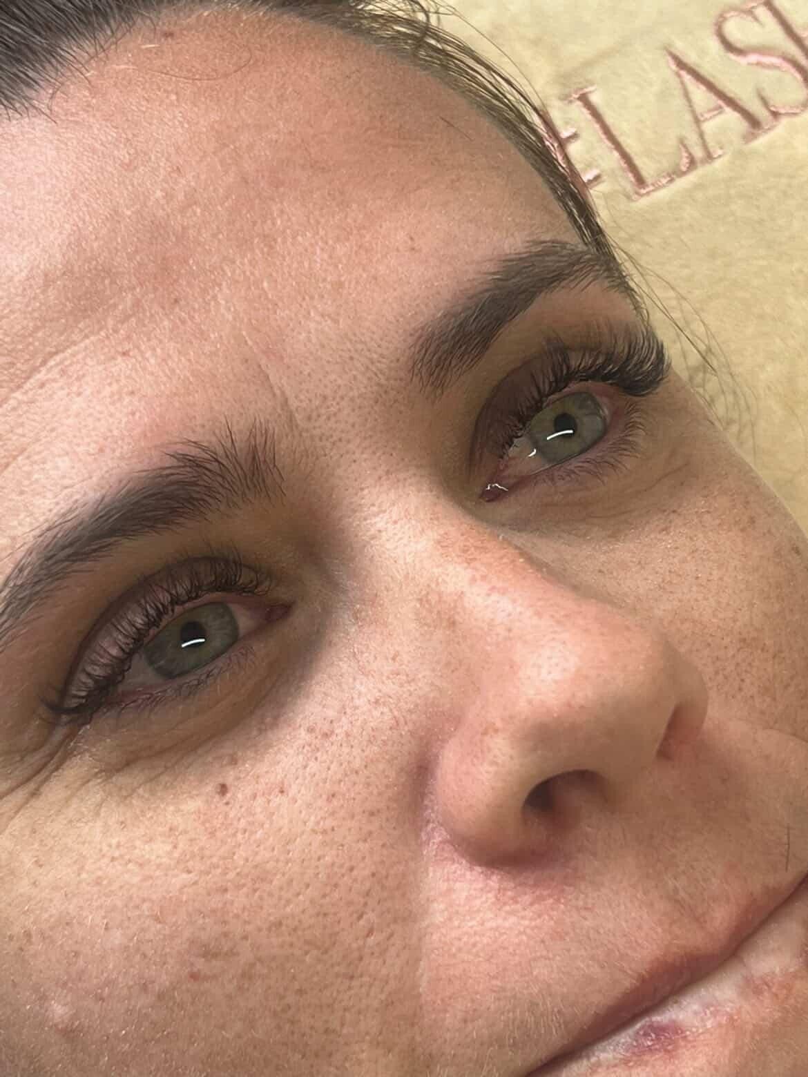 Wimperextensions Russian Volume Resultaat