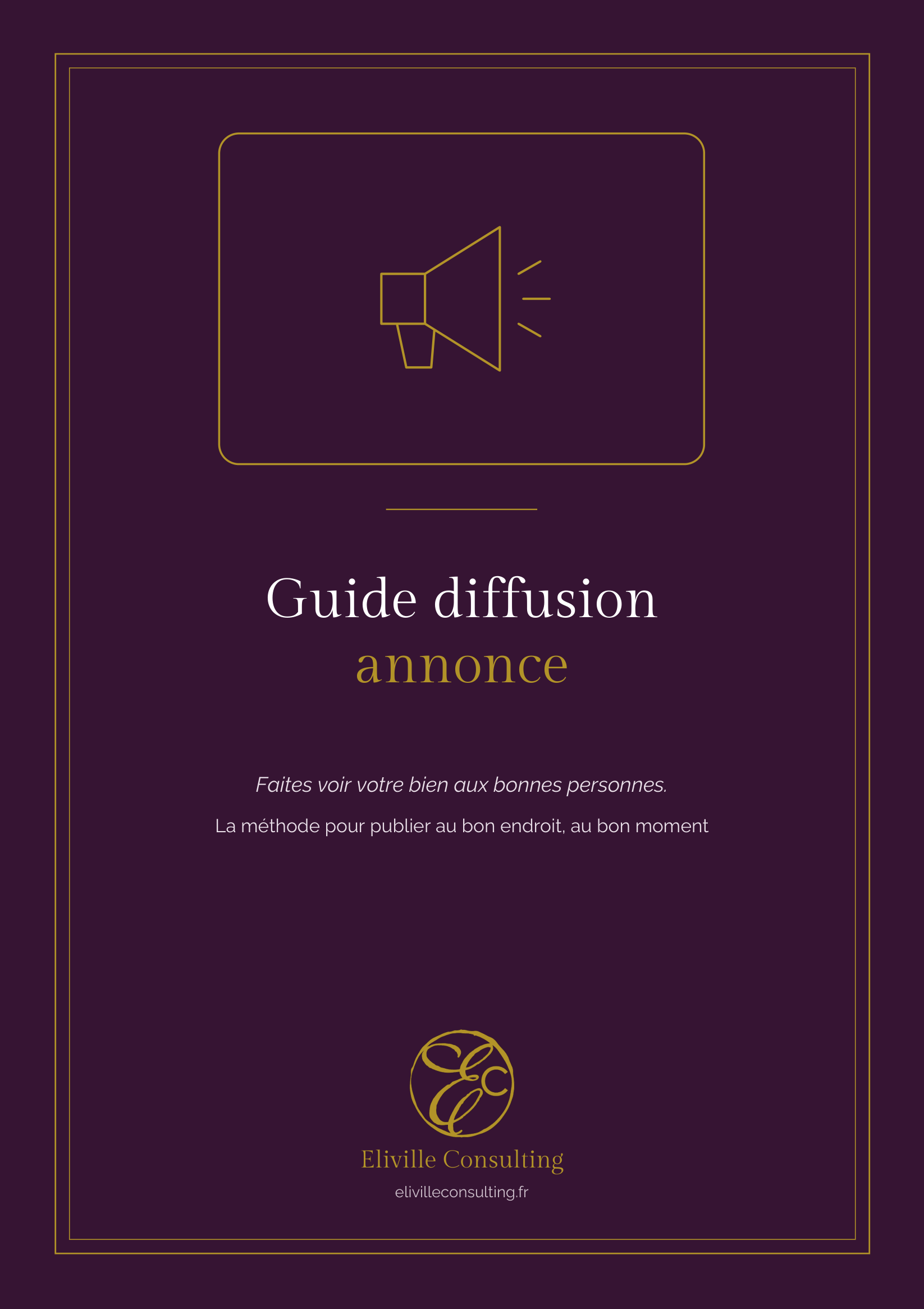 Guide diffusion annonce