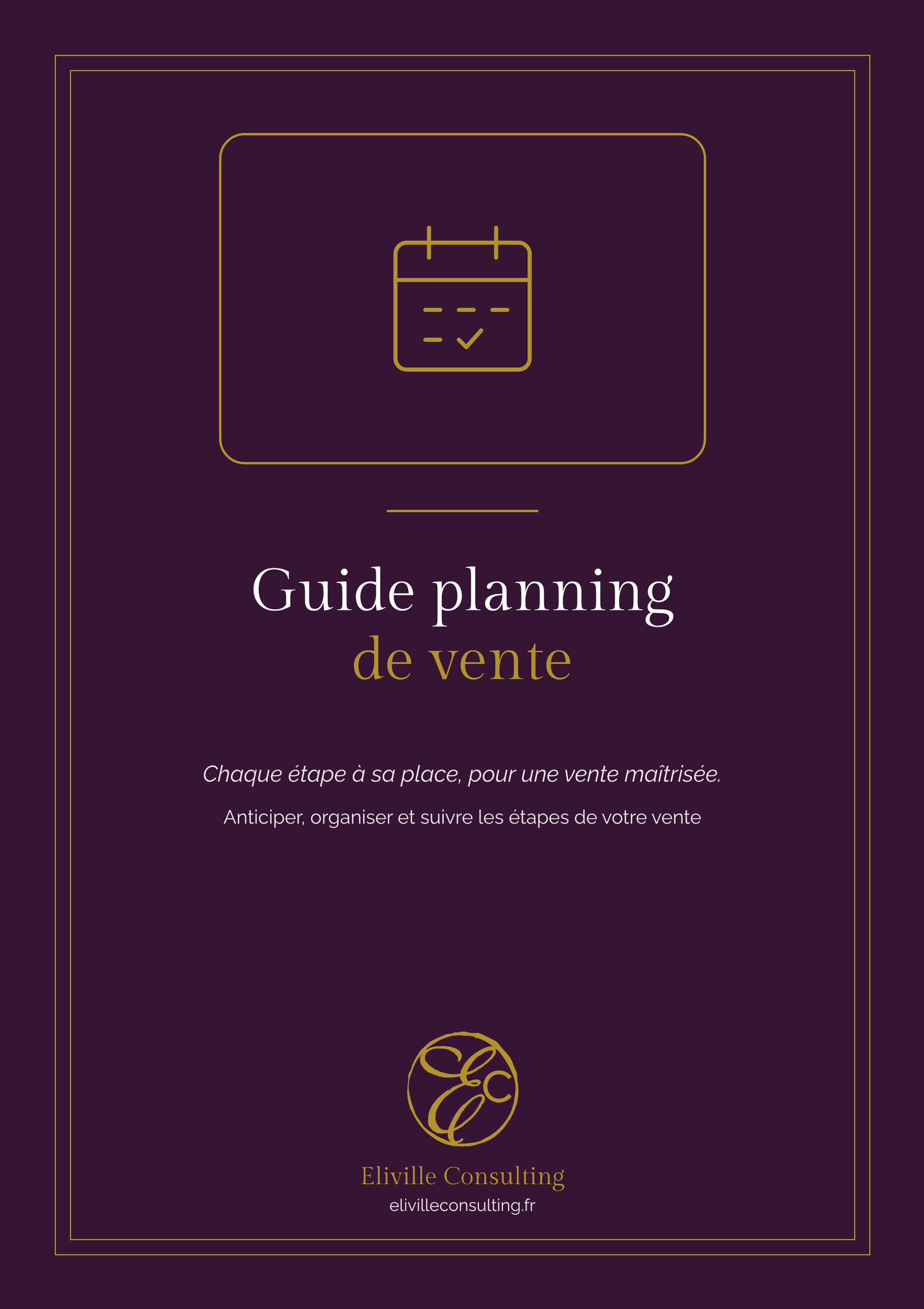 Guide planning de vente