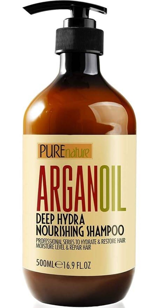 Moroccan Argan Oil Shampoo - Sulfate SLS Paraben Free Moisturizing Treatment for Women and Men