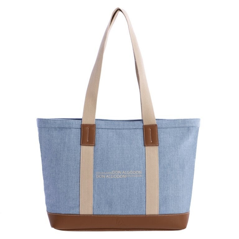 DON ALGODON BOLSO SHOPPER VAQUERO