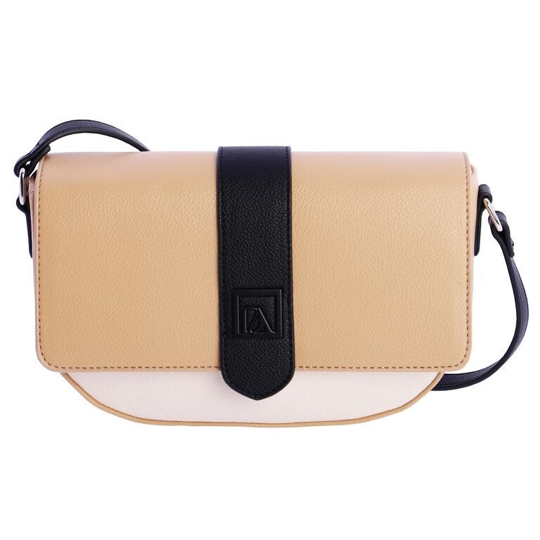 DON ALGODON BANDOLERA CON TAPA EN BEIGE