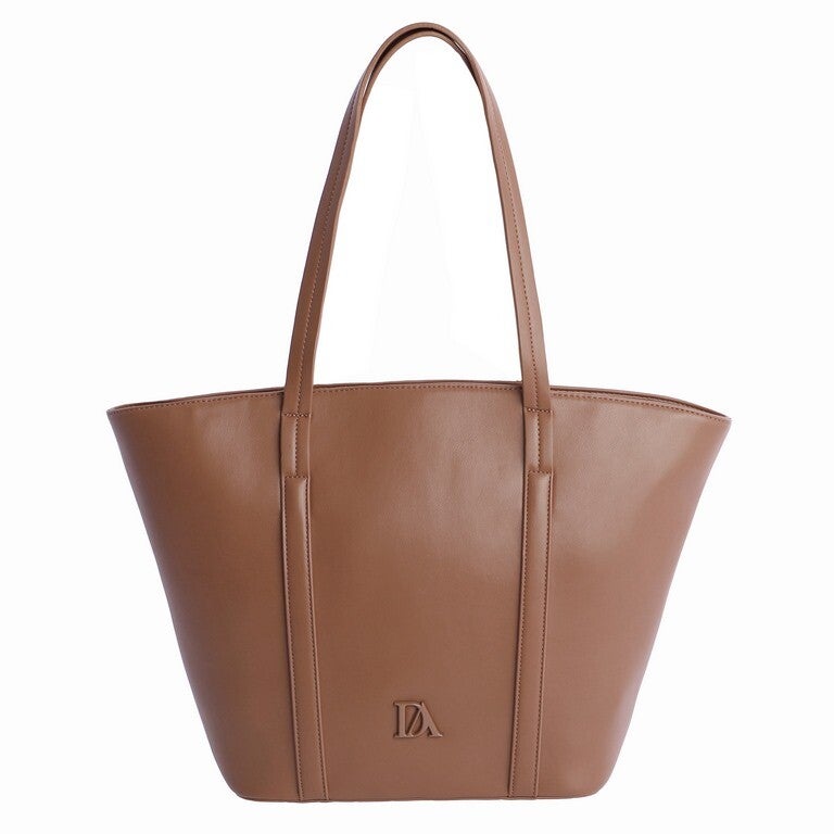 DON ALGODON BOLSO SHOPPER CUERO