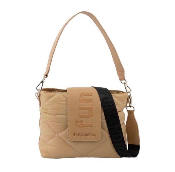 FUN&BASICS BOLSO HOMBRO SOLAPA EN NYLON