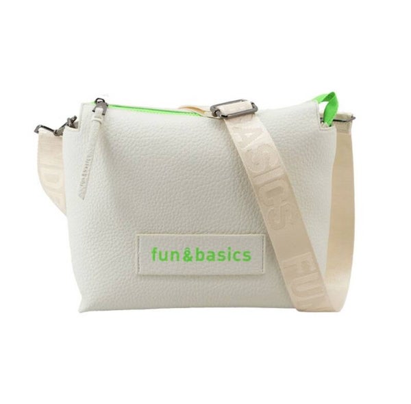 FUN&BASICS BANDOLERA BLANCO CON NEON