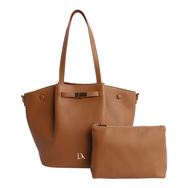 DON ALGODON BOLSO SHOPPER CUERO