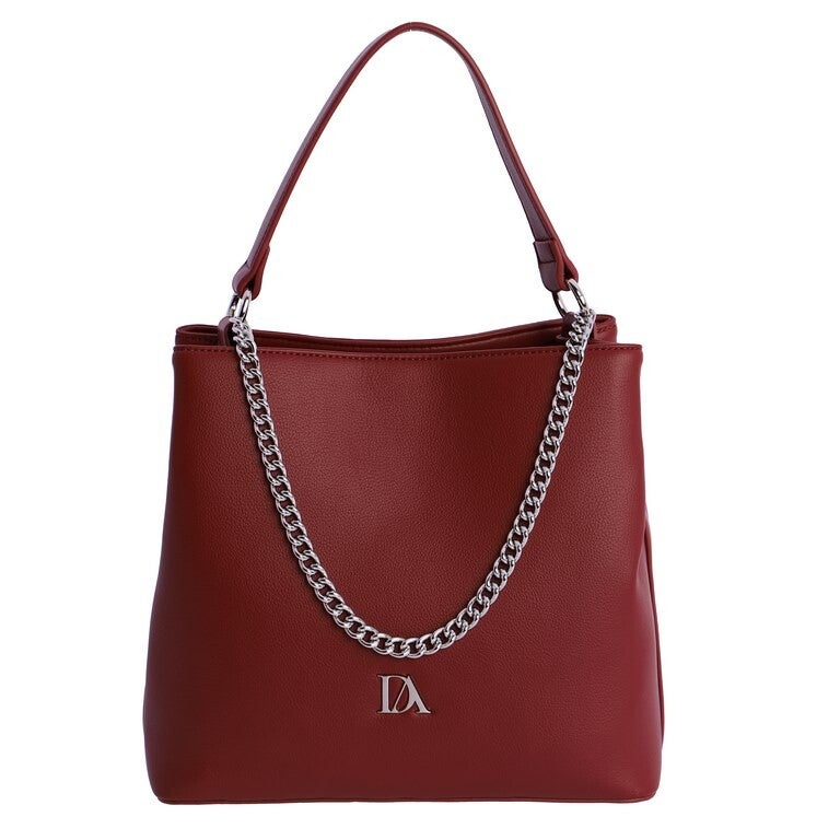 DON ALGODON BOLSO HOMBRO ROJO