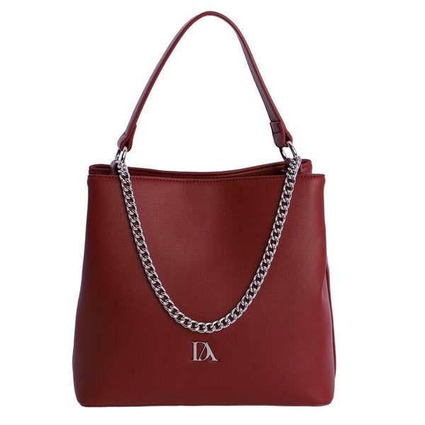 DON ALGODON BOLSO HOMBRO ROJO