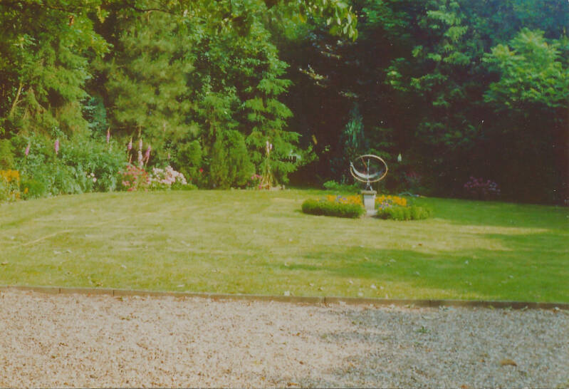 B&B Lutje Borg, Ostfriesland, Mitling-Mark, Westoverledingen, geschiedenis, de tuin 1972