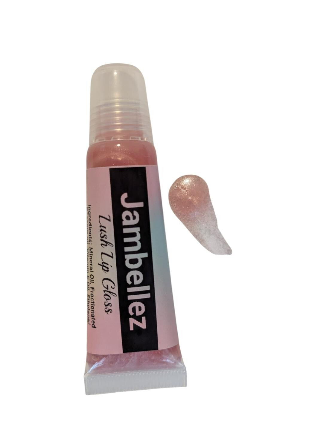 Jambellez Lush Lip Gloss- Cotton Candy Shimmer